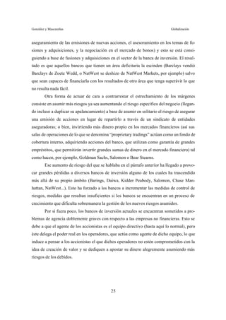 La globalizacion y los mercados financieros | PDF