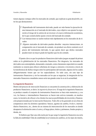 La globalizacion y los mercados financieros | PDF
