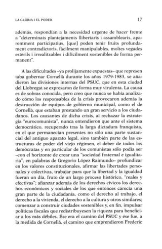 La Glòria i el Poder Frederic Prieto | PDF