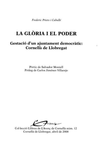 La Glòria i el Poder Frederic Prieto | PDF