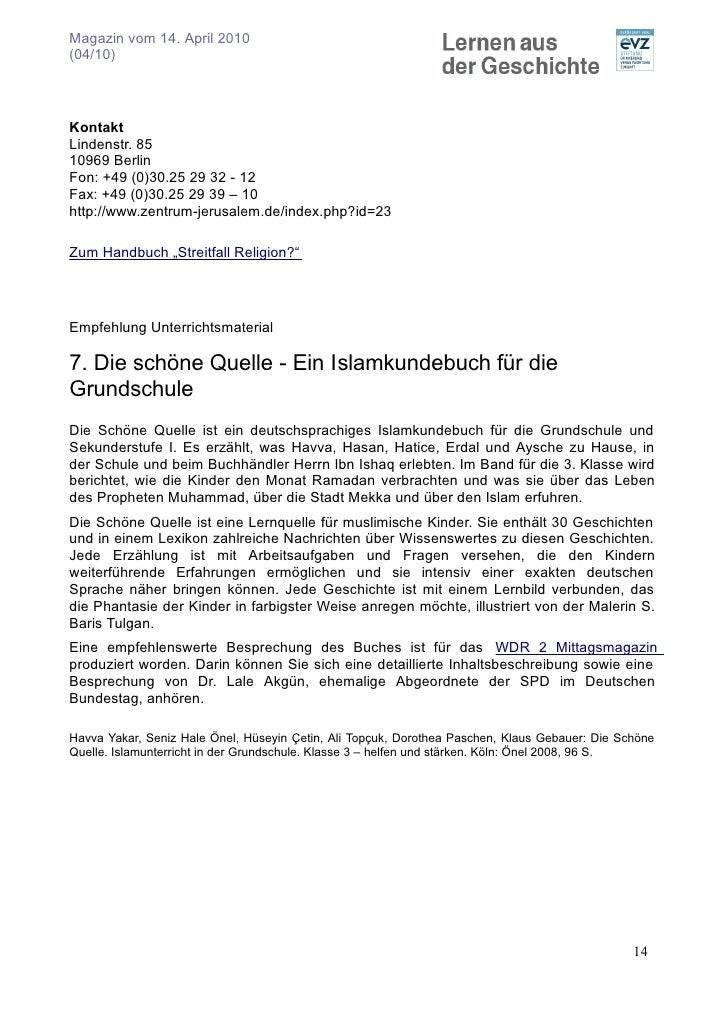 empfehlung schreiben deutsch muster