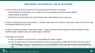 La gobernanza de los bosques y la participación de las mujeres indígenas