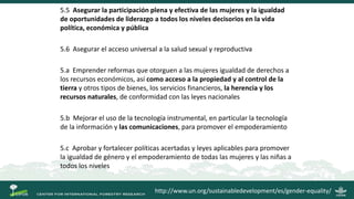 La gobernanza de los bosques y la participación de las mujeres indígenas