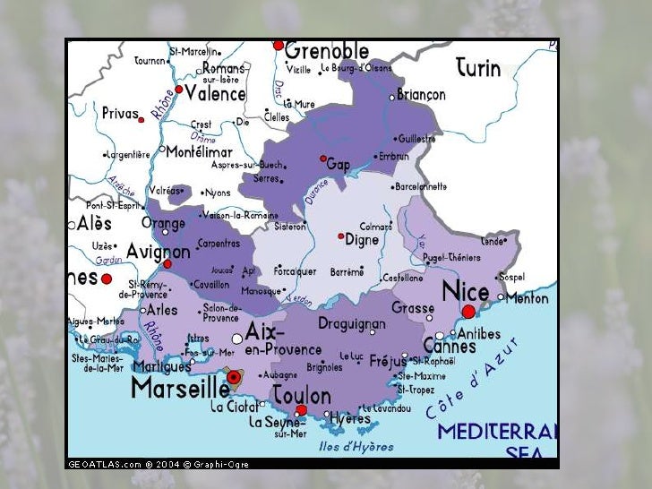 La GeOgraphie De La Provence