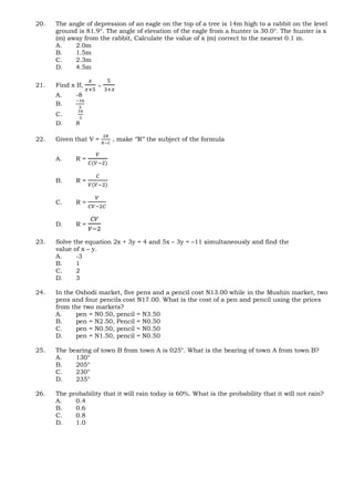Lagos State Examination Board BECE Past Questions.pdf