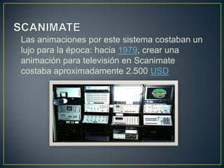 Scanimate Wikia La graficacion en los años 70´s | PPTX