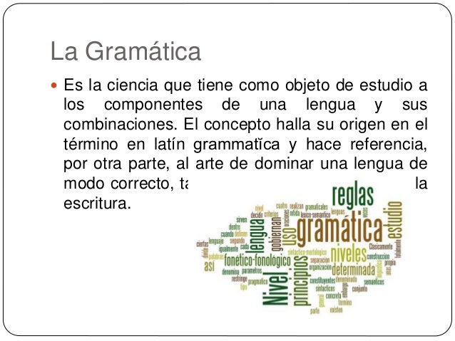 La gramática española y su aplicación en documentos