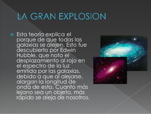 La Teoría de la Gran Explosión: Descubre su origen y significado En que consiste la teoria de la gran explosion