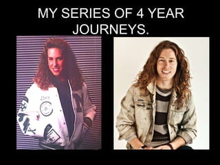 MY SERIES OF 4 YEAR
    JOURNEYS.
 