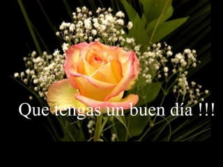 Que tengas un buen día !!! 
