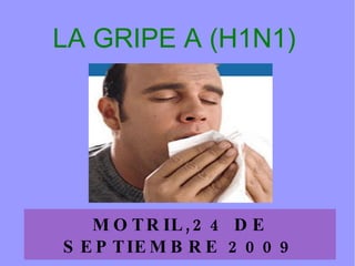 LA GRIPE A (H1N1) MOTRIL,24 DE SEPTIEMBRE 2009 