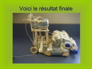 Voici le résultat finale 