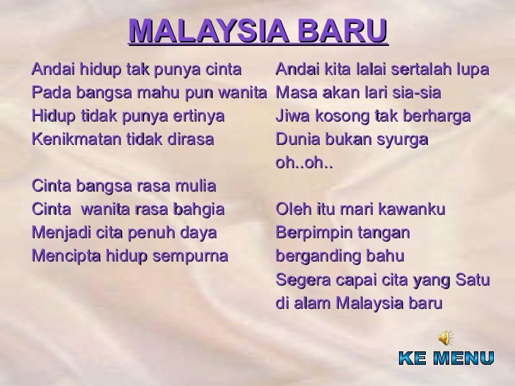 Maksud Lagu Keranamu Malaysia Fundacionfaroccr