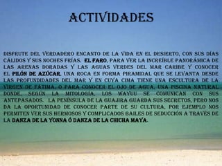 actividades