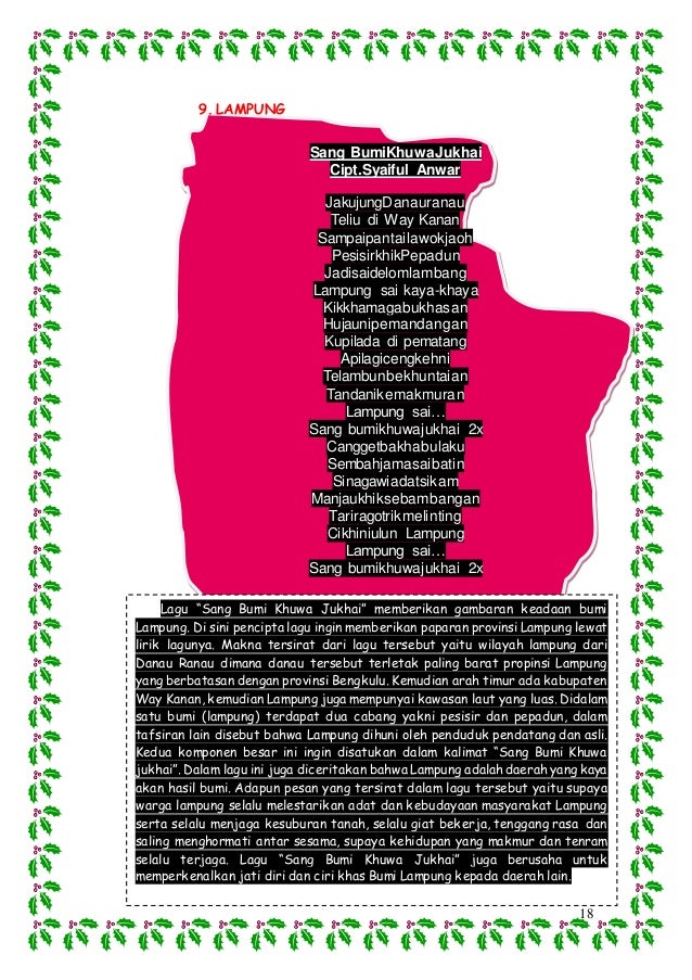 Lagu daerah di Indonesia