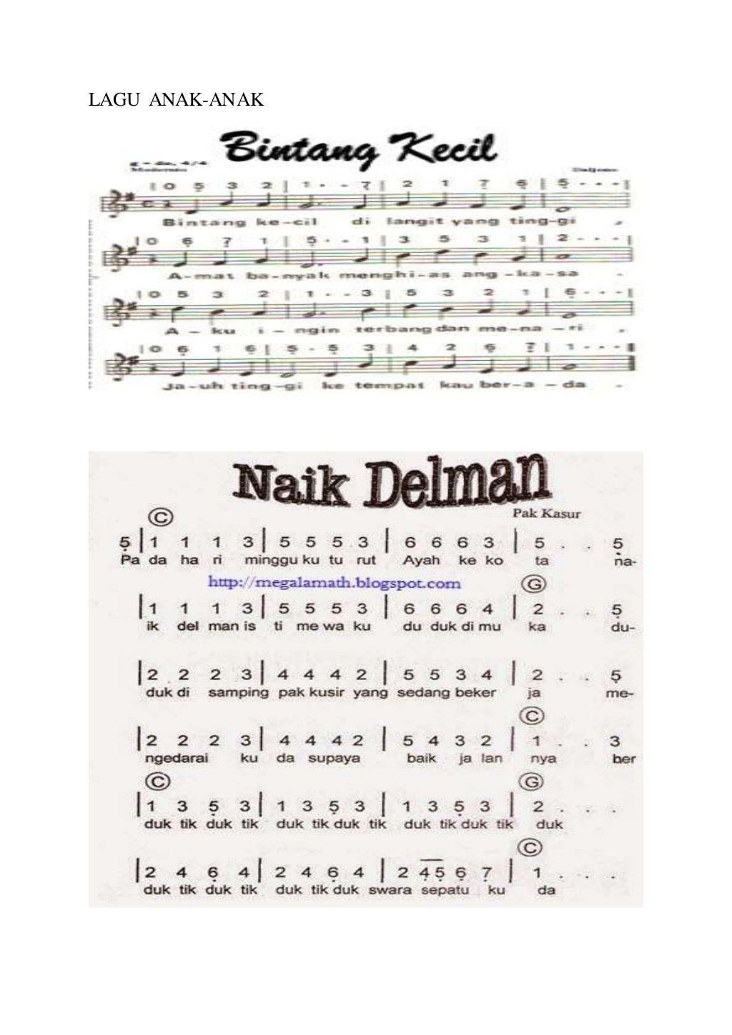 Lagu daerah