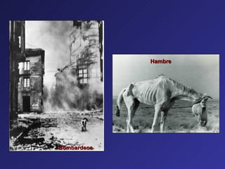 Bombardeos Hambre 
