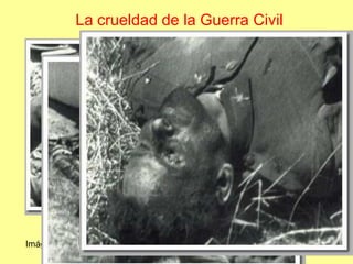 La crueldad de la Guerra Civil




Imágenes de la matanza de Badajoz
 