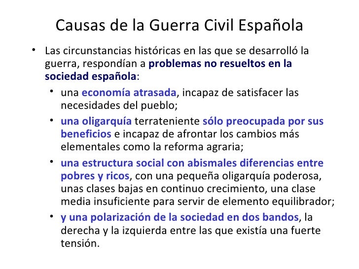 Resultado de imaxes para guerra civil para niños resumen