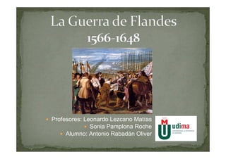 Profesores: Leonardo Lezcano Matías
              Sonia Pamplona Roche
     Alumno: Antonio Rabadán Oliver
 