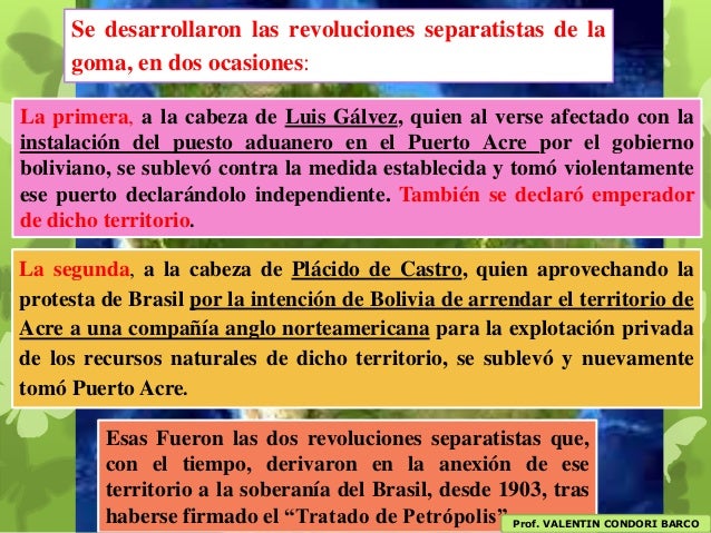 La guerra del acre o de la goma 5 to c 2016