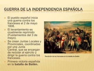 La guerra de la independencia española (1808 1814
