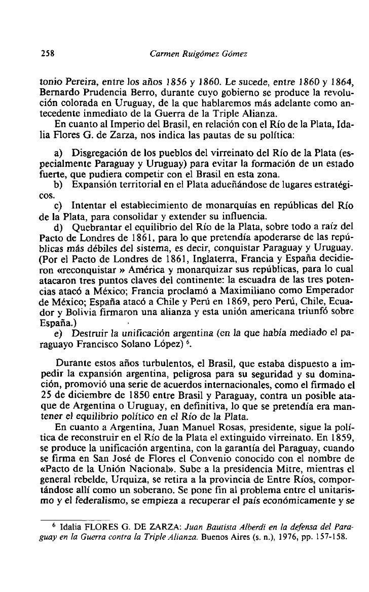 La guerra de la triple alianza: un conflicto regional