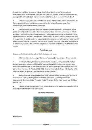 La guerra del cenepa