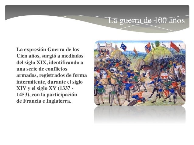 guerra de los 100 años