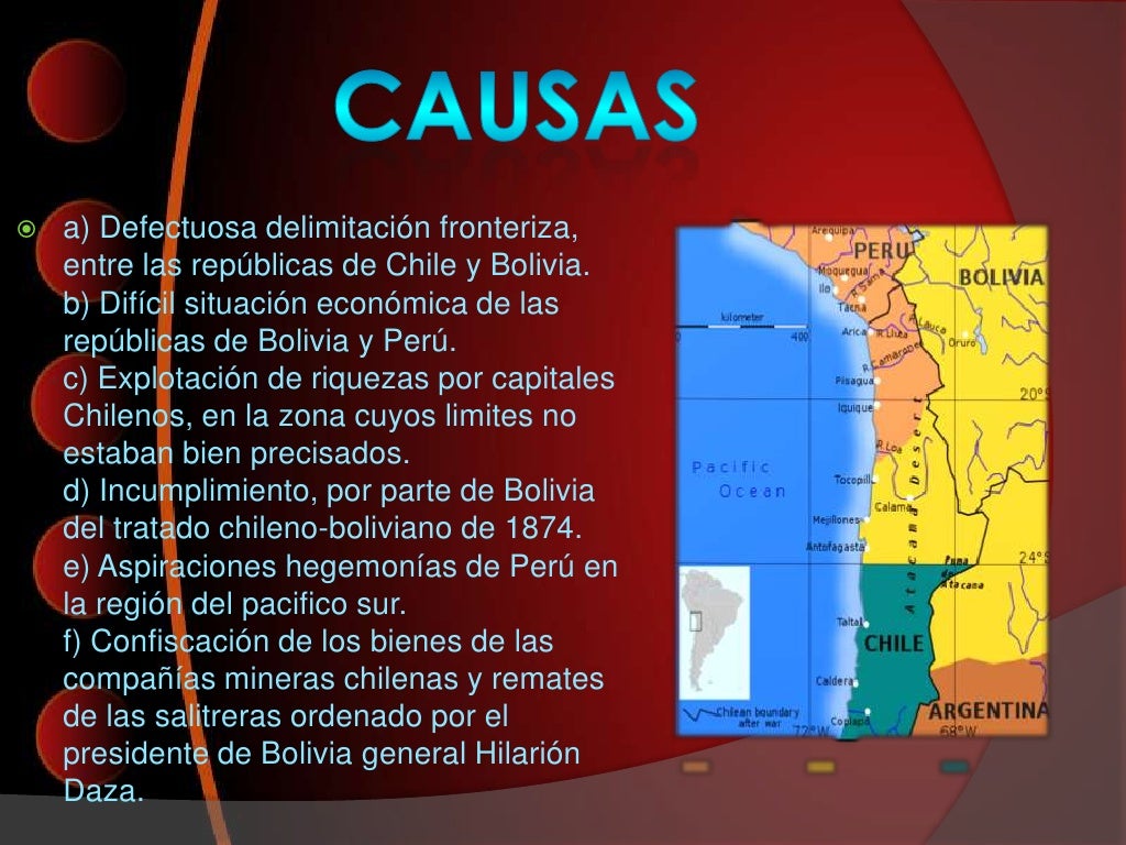 Causas De La Guerra Del Pacifico www.slideshare.net