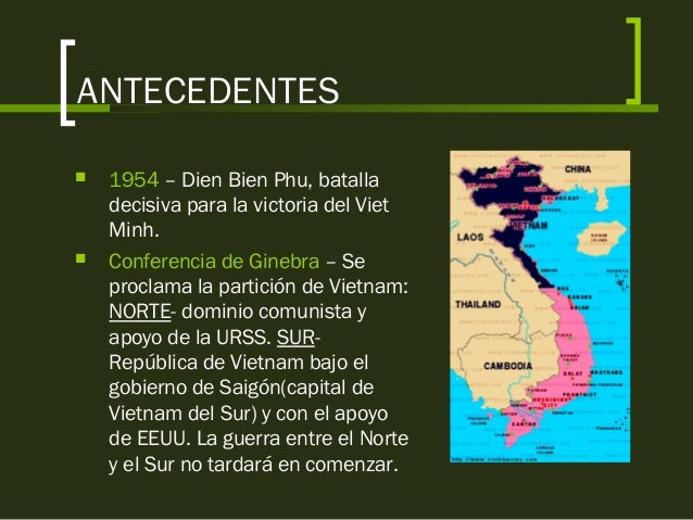 La guerra de vietnam