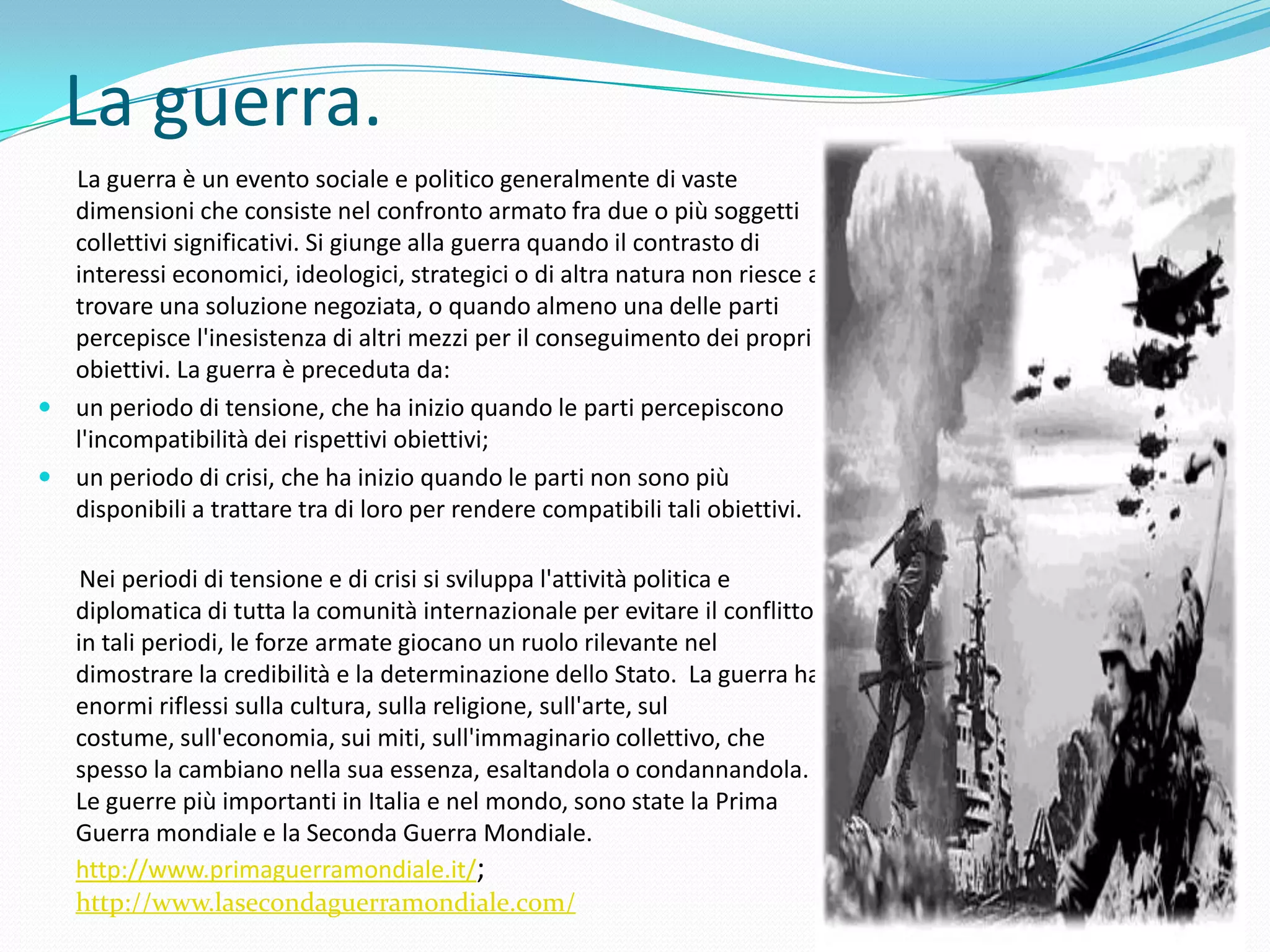 La guerra di piero | PPTX