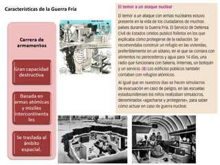 Características de la Guerra Fría
 