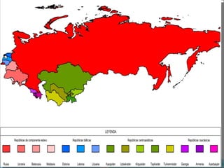 REPÚBLICAS DE LA UNIÓN SOVIÉTICA.
 