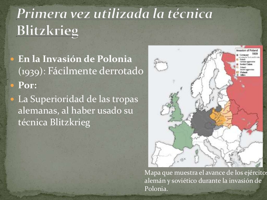 La guerra relámpago