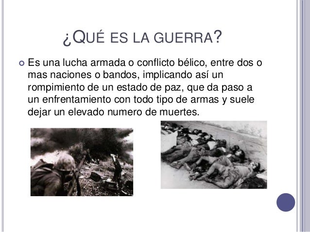 La guerra y la paz (1)