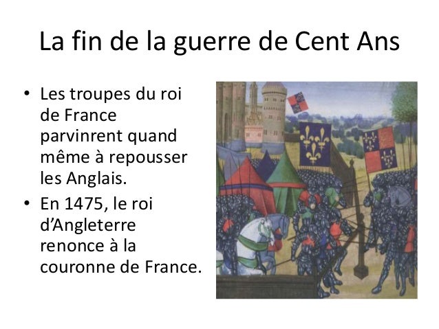 La Guerre De Cent Ans La Guerre De Cent Ans