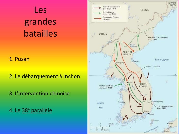 La guerre de corée