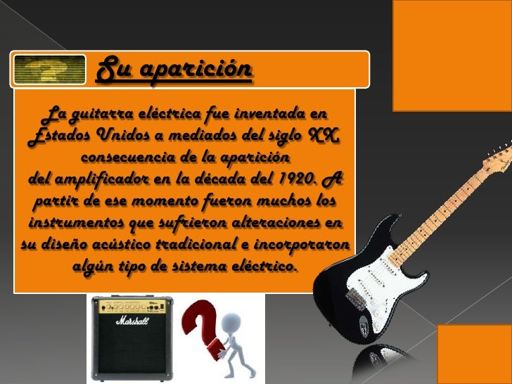 La guitarra electrica-