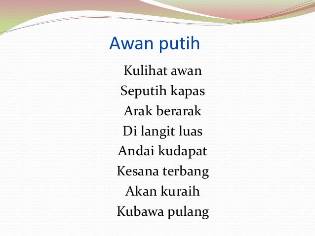 Lagu – lagu tematik