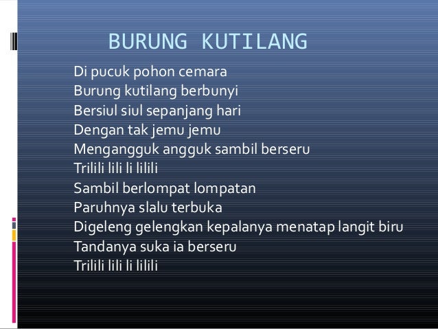 Lagu Lagu Tematik