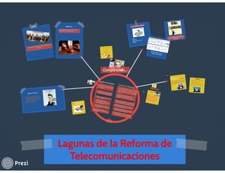 Lagunas de la Reforma de Telecomunicaciones