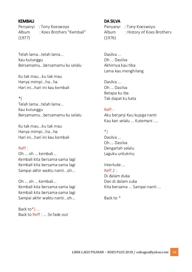 Top 19 lagu ko sei sudah dari pada masalah en iyi 2022