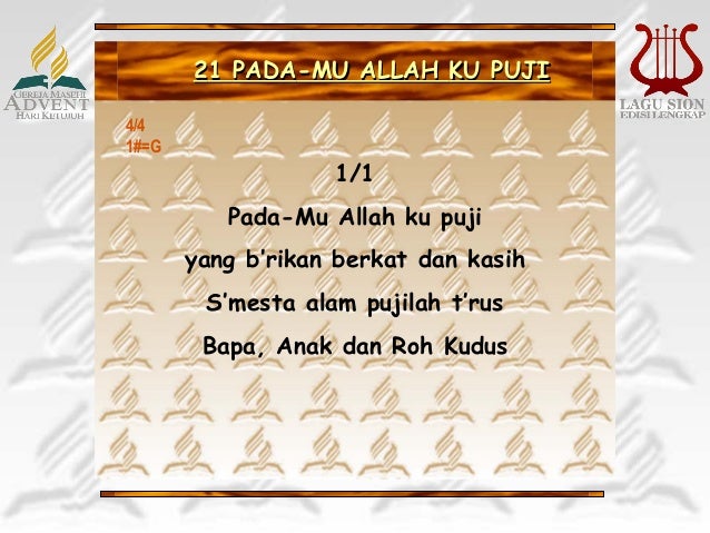 lagu sion advent edisi lengkap lagu sion advent edisi lengkap