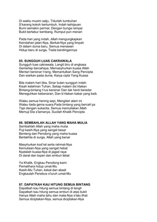 Sungguh Indahnya Hari Berlalu