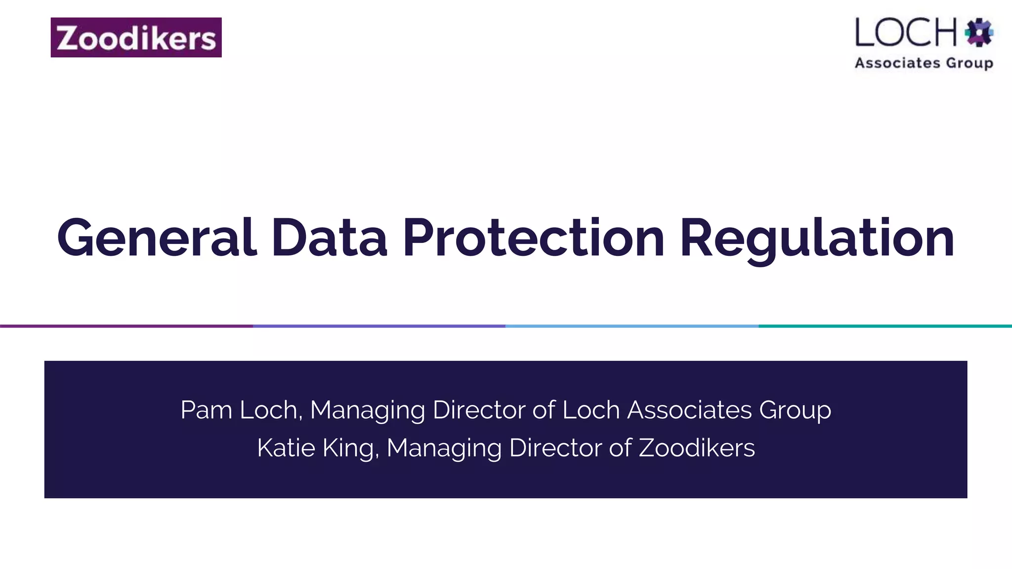 Getting to grips with General Data Protection Regulation (GDPR) | PPT