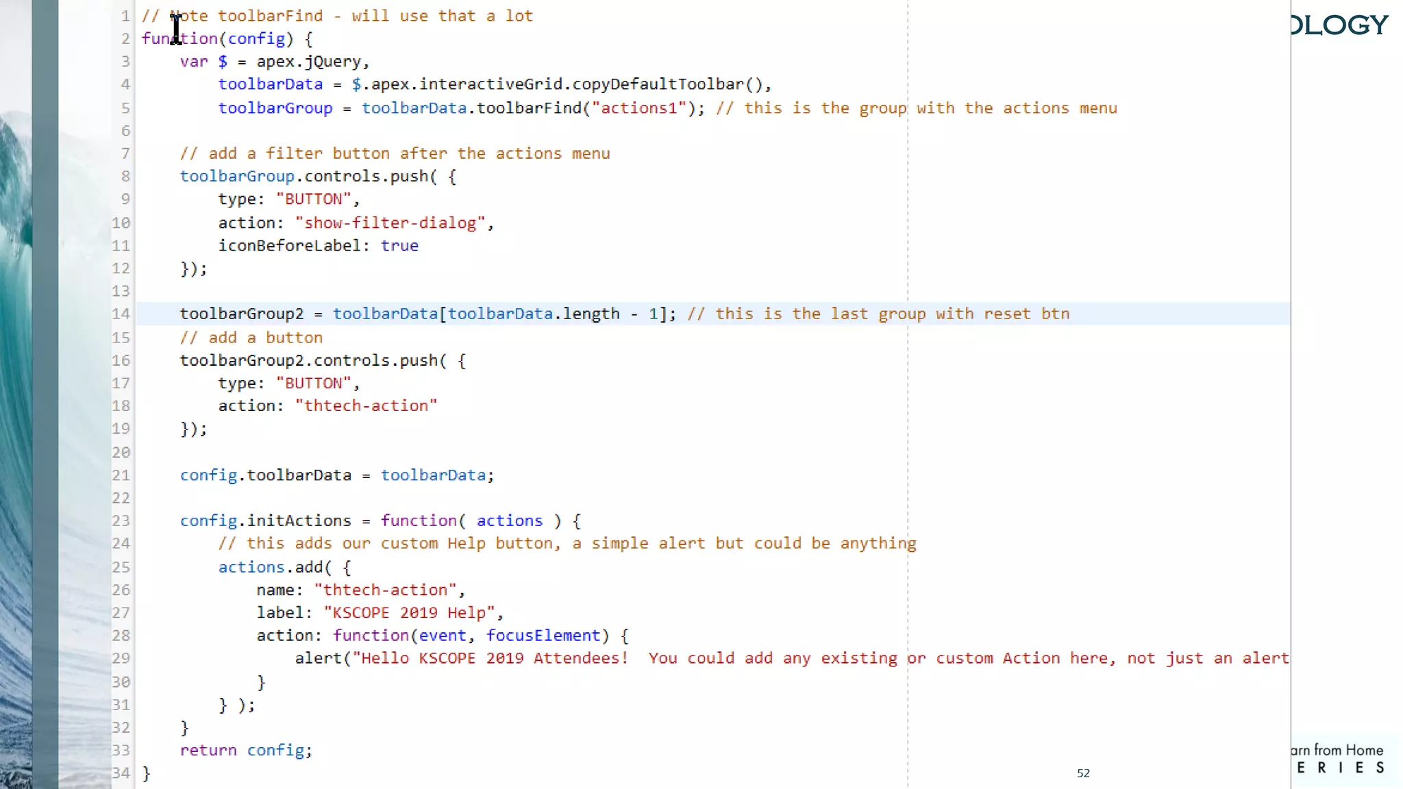 TH Technology
Combine Stuff
5/14/2020APEX Grids: Standardize 52
 