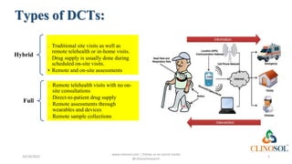 Decentralized Monitoring in Clinical Trials | PPTX
