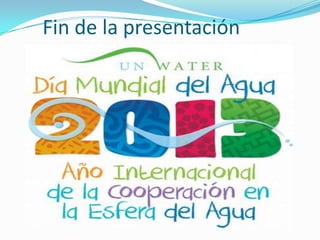 Fin de la presentación

 