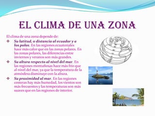 LAS CAPAS DE LA ATMÓSFERAEn la atmósfera se distinguen varias capas:La troposfera. Esla capa que ocupa los primeros 12Km de altura. Contiene el  75%  de los gases atmosféricos. En ella se desarrollan la mayor parte de las nubes y de las precipitaciones.
